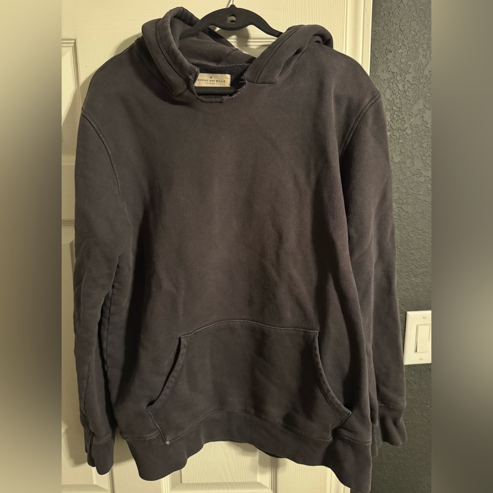 Imogene and Willie “vintage” “worn” hoodie